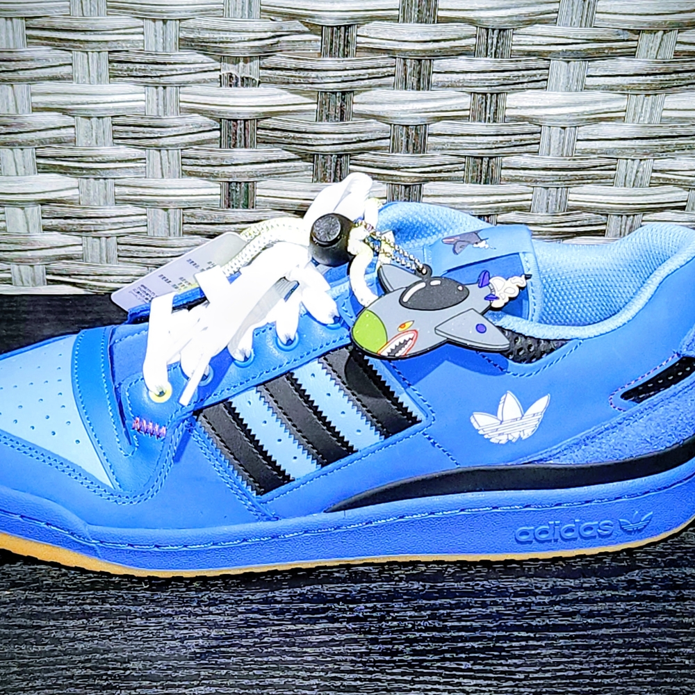 Adidas Forum Low Hebru Brantley Blue Box - Picture 2 of 7